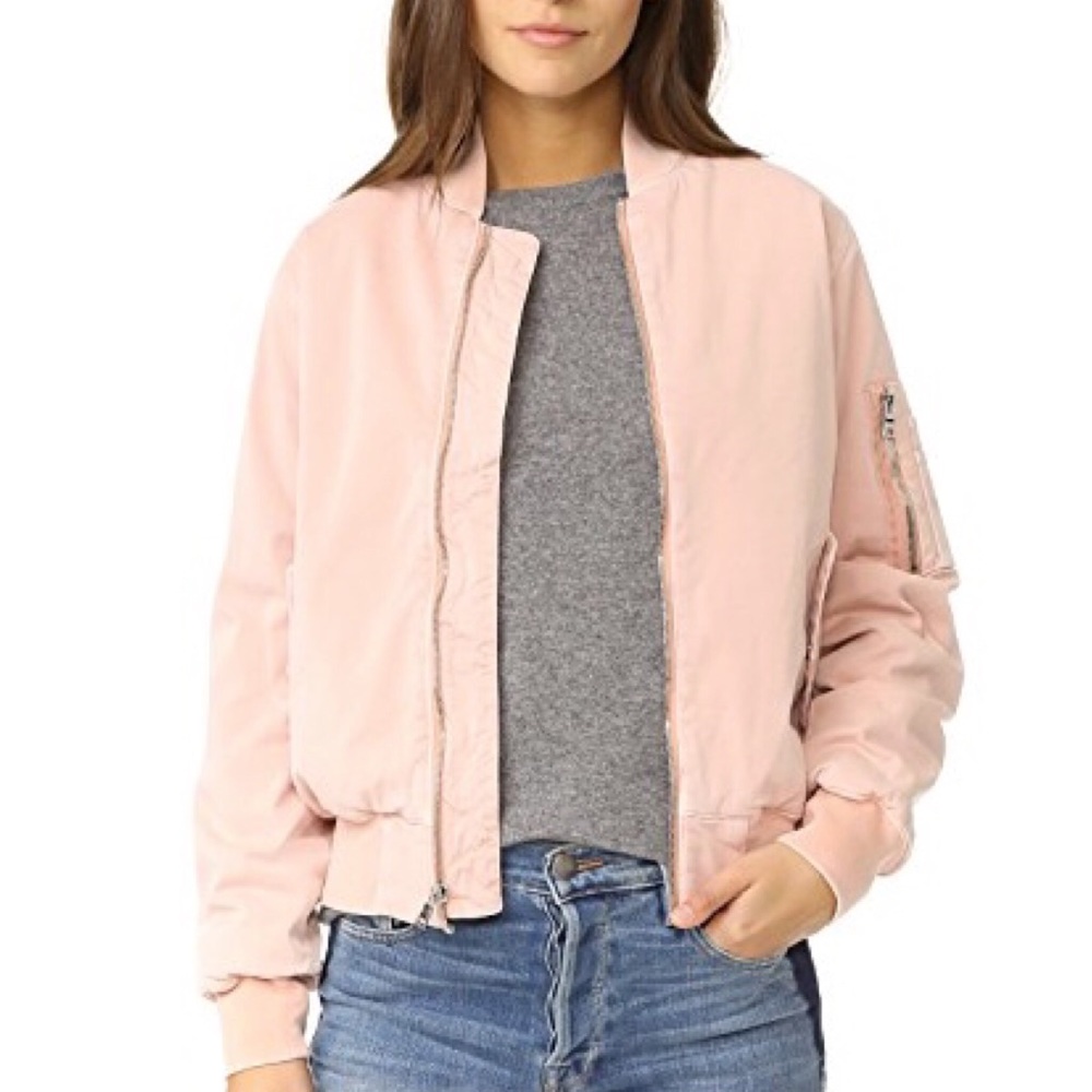 Hudson Jeans Women’s Gene Puffy Bomber